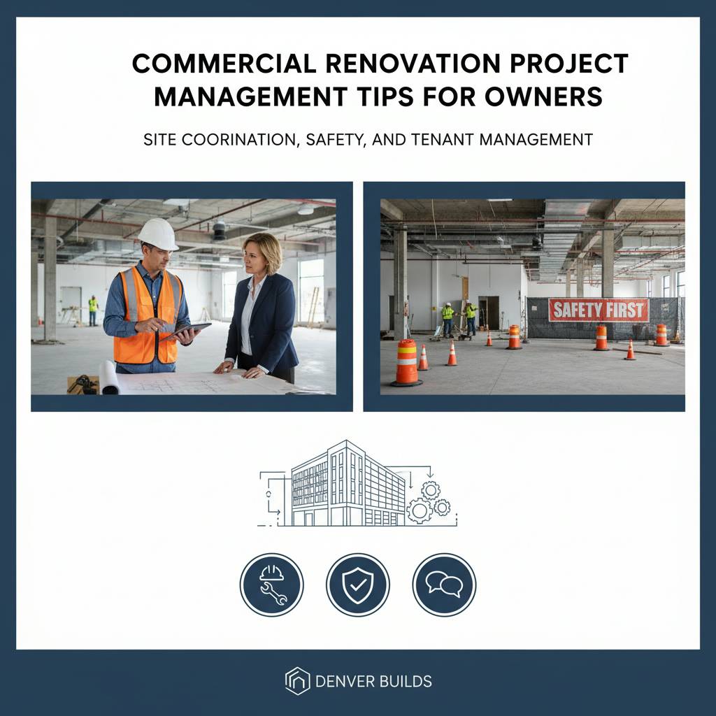 Site coordination, safety, and tenant management